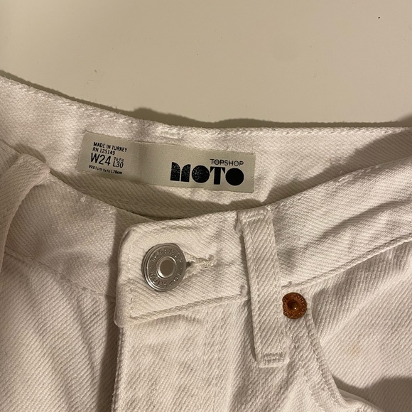 Topshop Moto Wide Leg Jeans - Picture 3 of 3